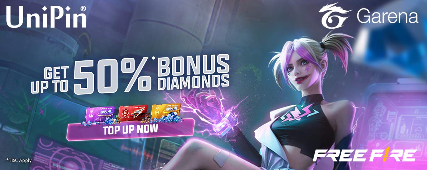 50% Bonus Diamonds for First-Time Official Store Users